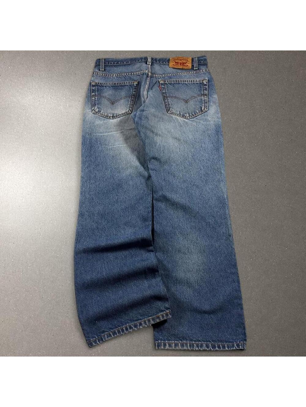 Vintage 90s Levi’s 517 Faded Bootcut Jeans - Fits 33x29! - Picture 3 of 8